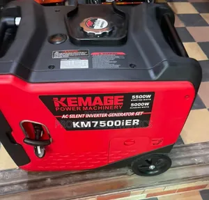 5.5kva Kemage Remote Control Inverter Soundproof Petrol Gen Low Fuel