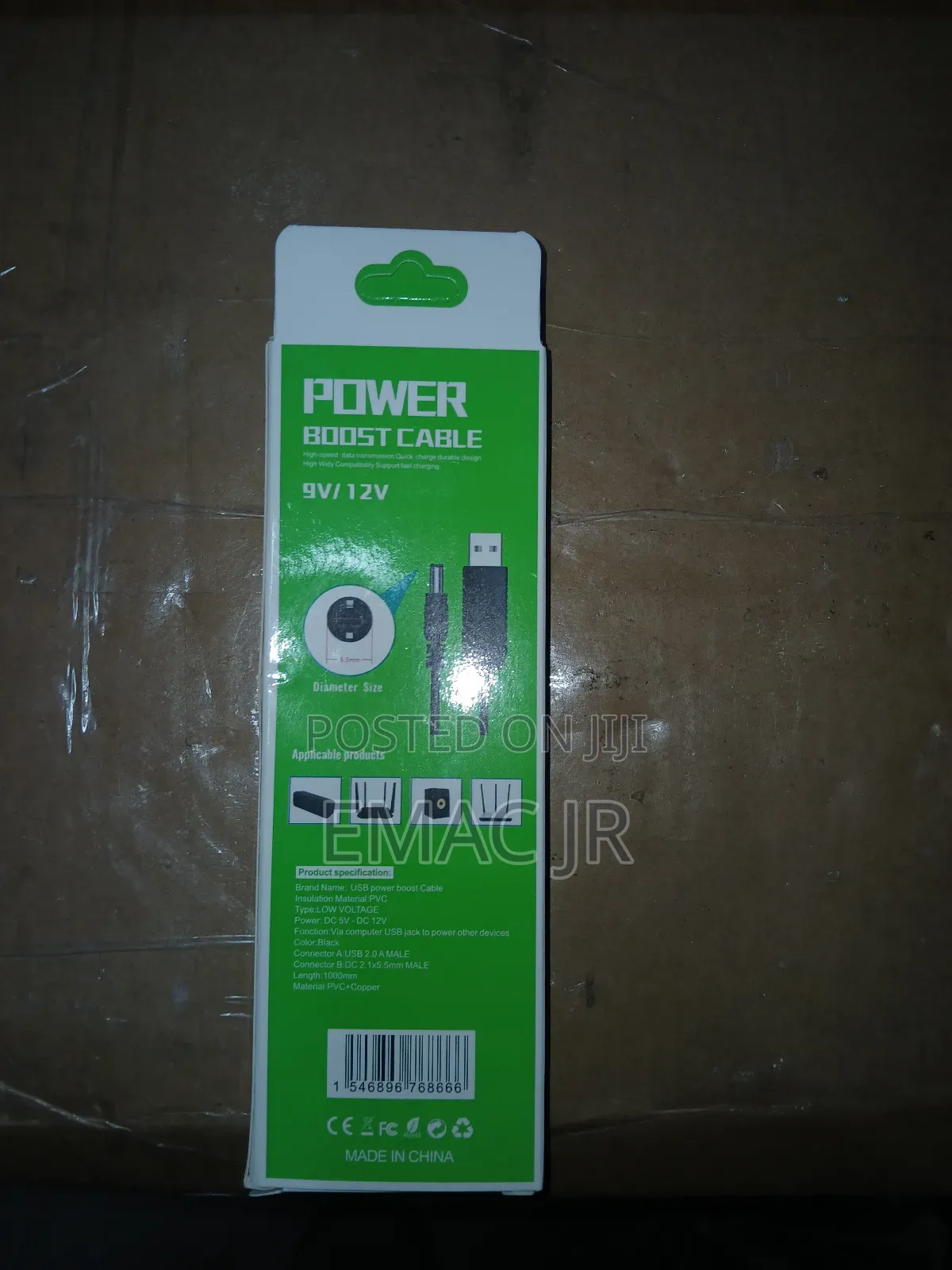 Power Boost 5v Usb Power Source to a Higher Voltage (9v or 12v Dc).