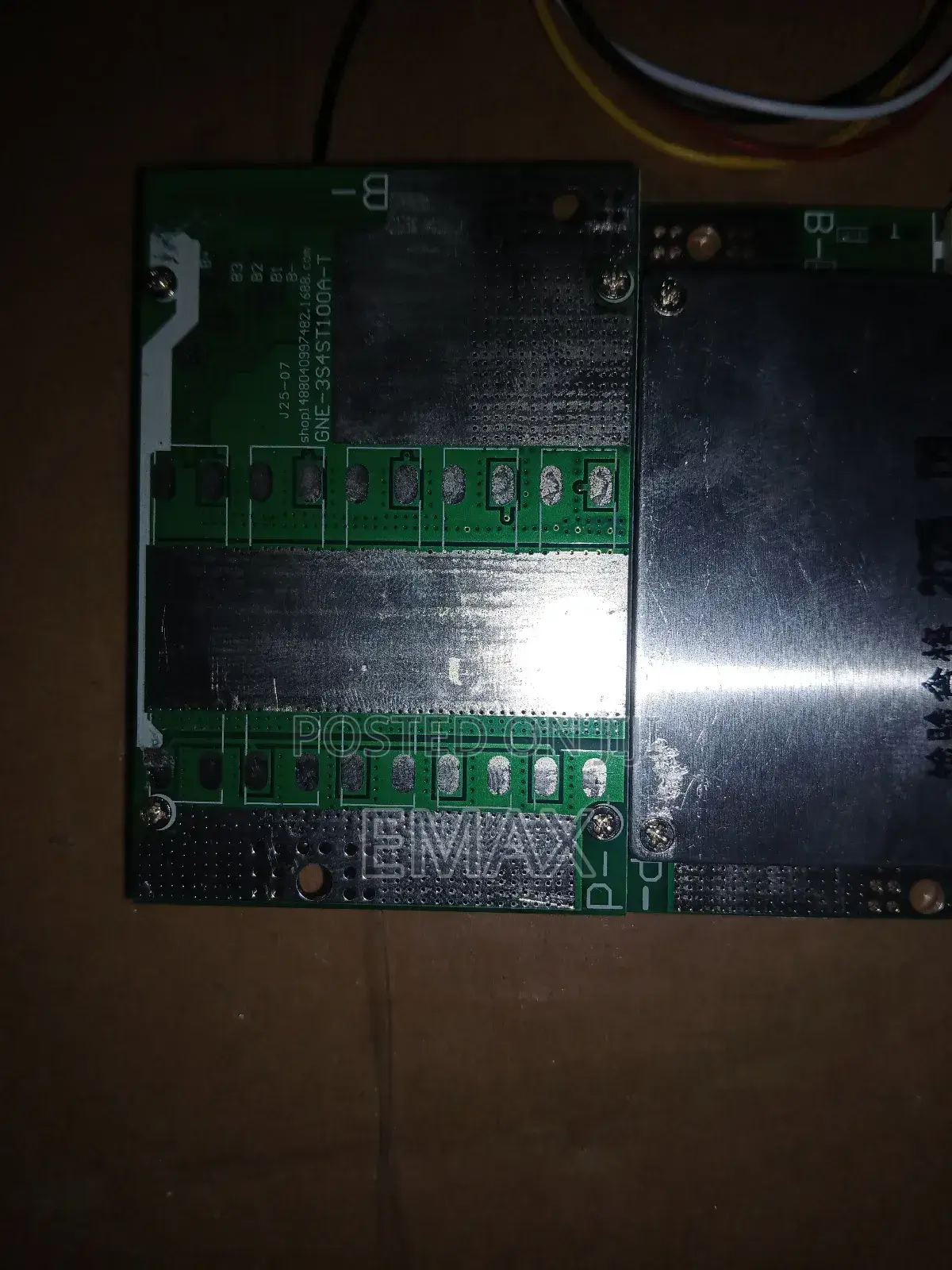 3s 50a Battery Management System (Bms) Protection Board