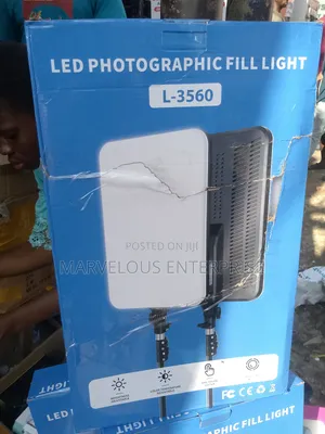 Led Photographic Fillinght L 3560 With Stand