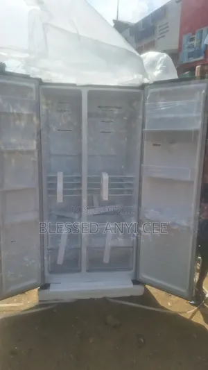 New Hisense (Ref 67ws) Side by Side Inverter Fridge Dispenser Water