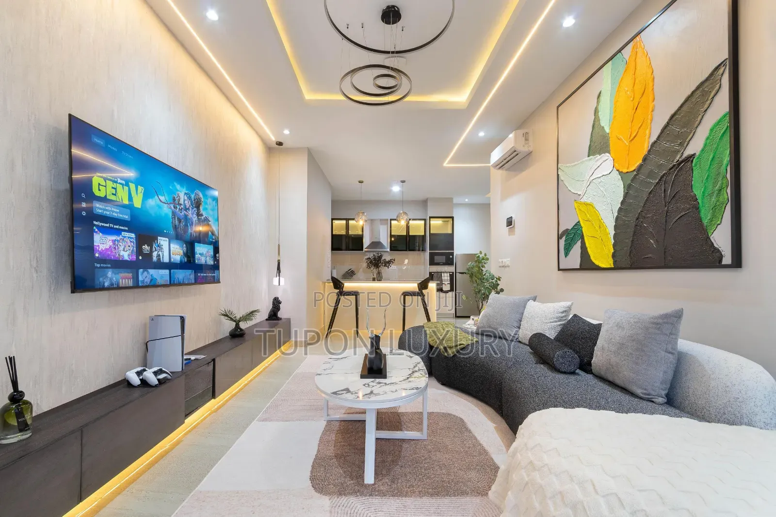 Luxury Waterfront 2bed With Infinity Pool, Cinema, Tennis Court Ps5