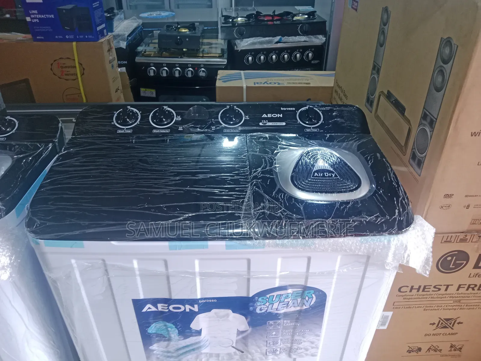 Aeon Washing Machine 13kg Manual