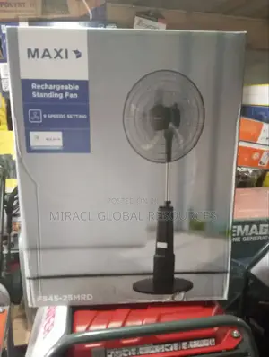 Maxi Rechargeable Fan 18 Inches