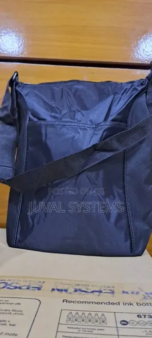 Pouch Bag With Handle [Black Colour]