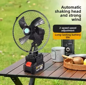 Portable Wireless Charging Lithium Battery Fan