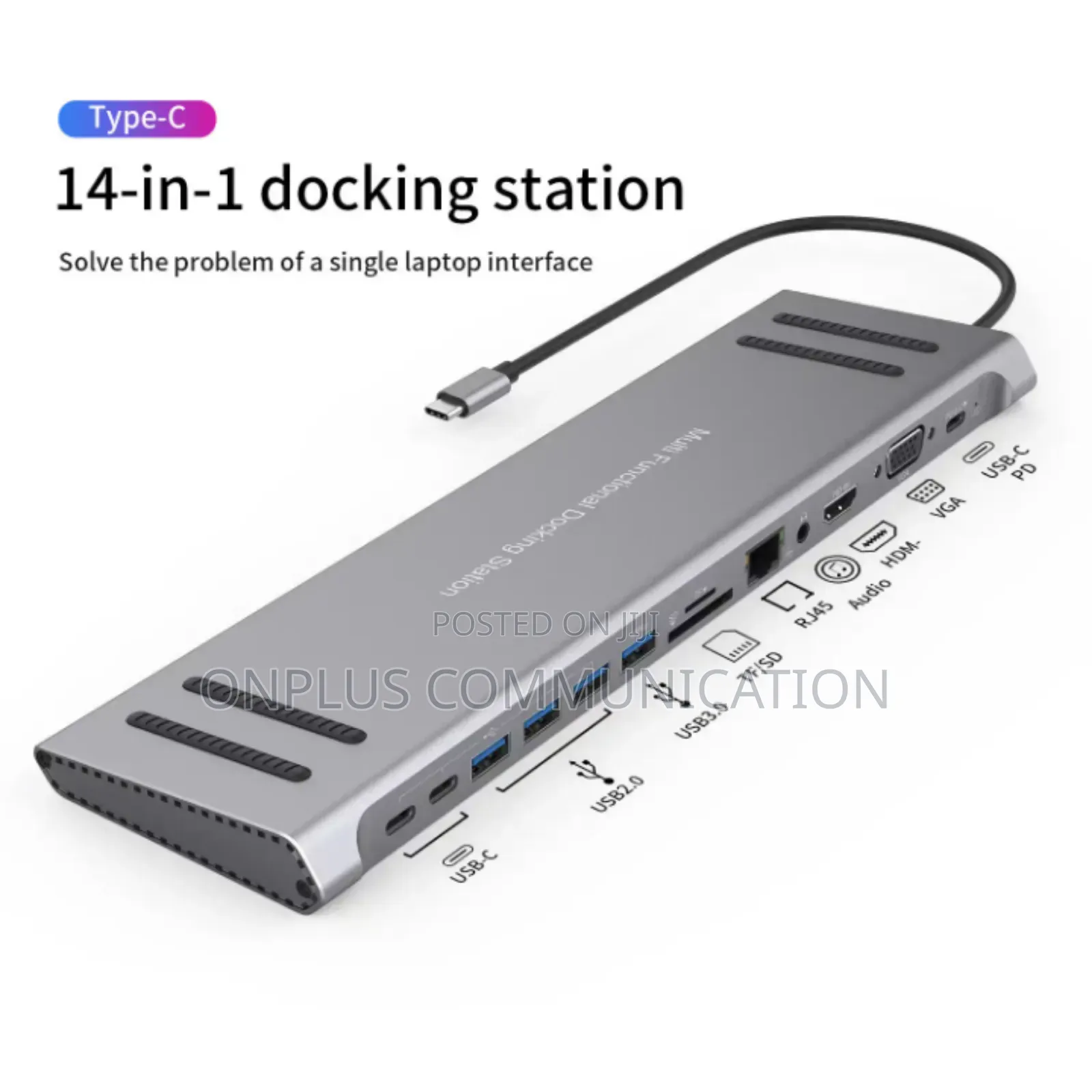 Kaxinsi 14-in-1 Usb-C Multifunction Docking Station