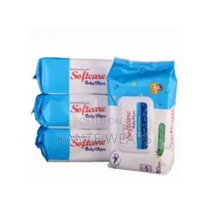 Softcare Baby Wipes - 4 Pack 80 PCS