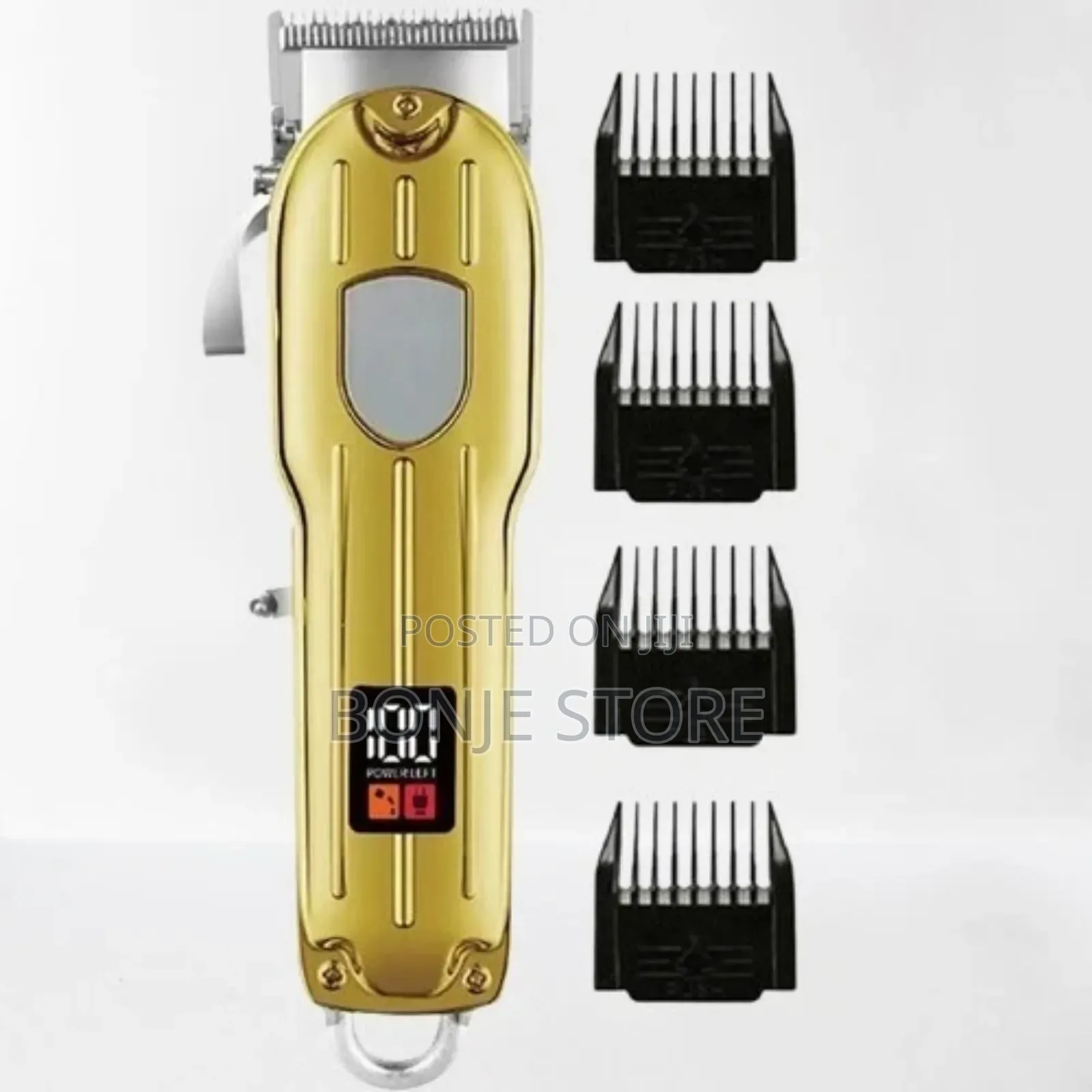 Rechargeable Clipper With LCD Display Powerful Precision Tool