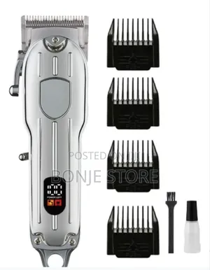 Rechargeable Clipper With LCD Display Powerful Precision Tool
