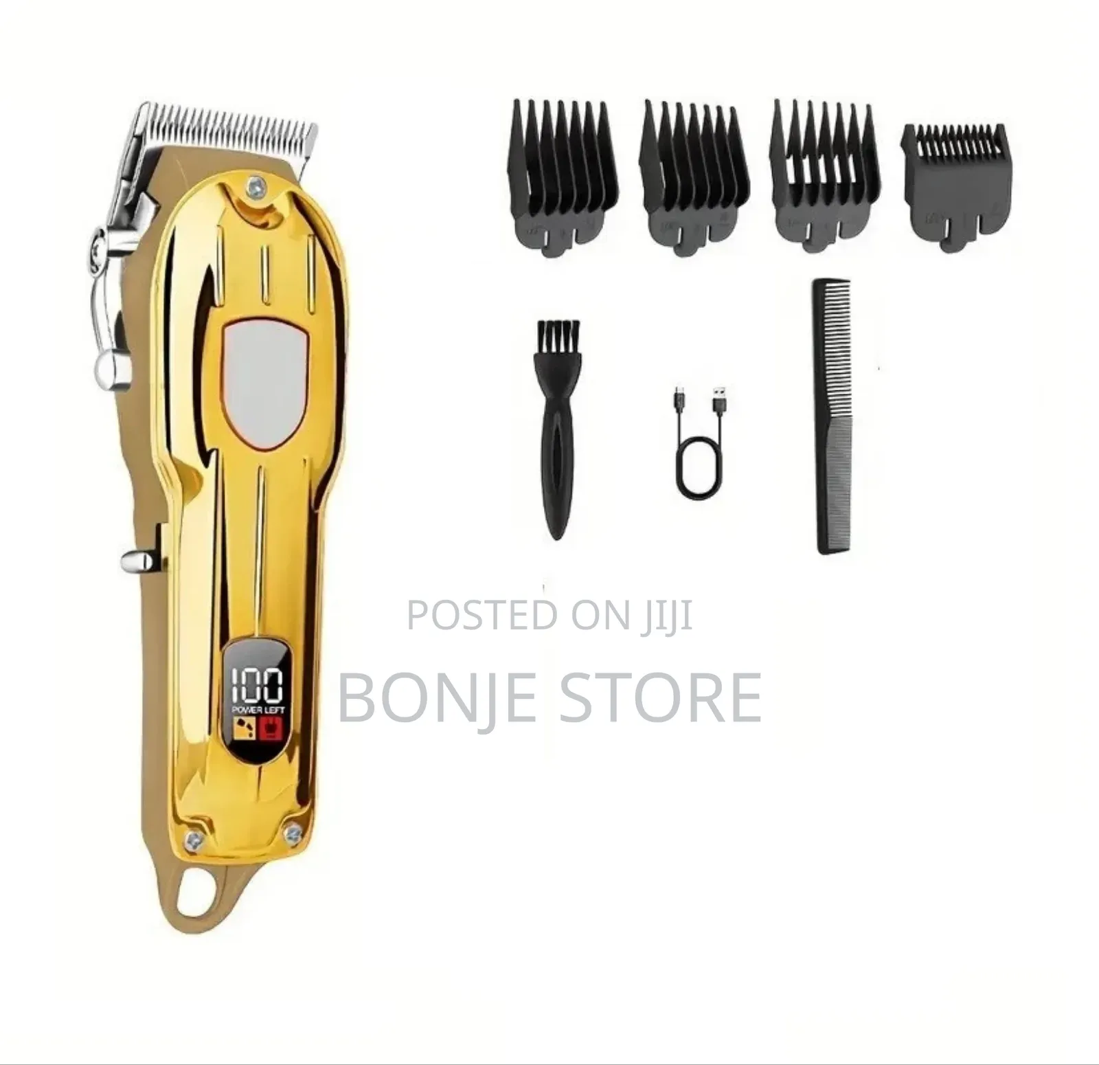 Rechargeable Clipper With LCD Display Powerful Precision Tool