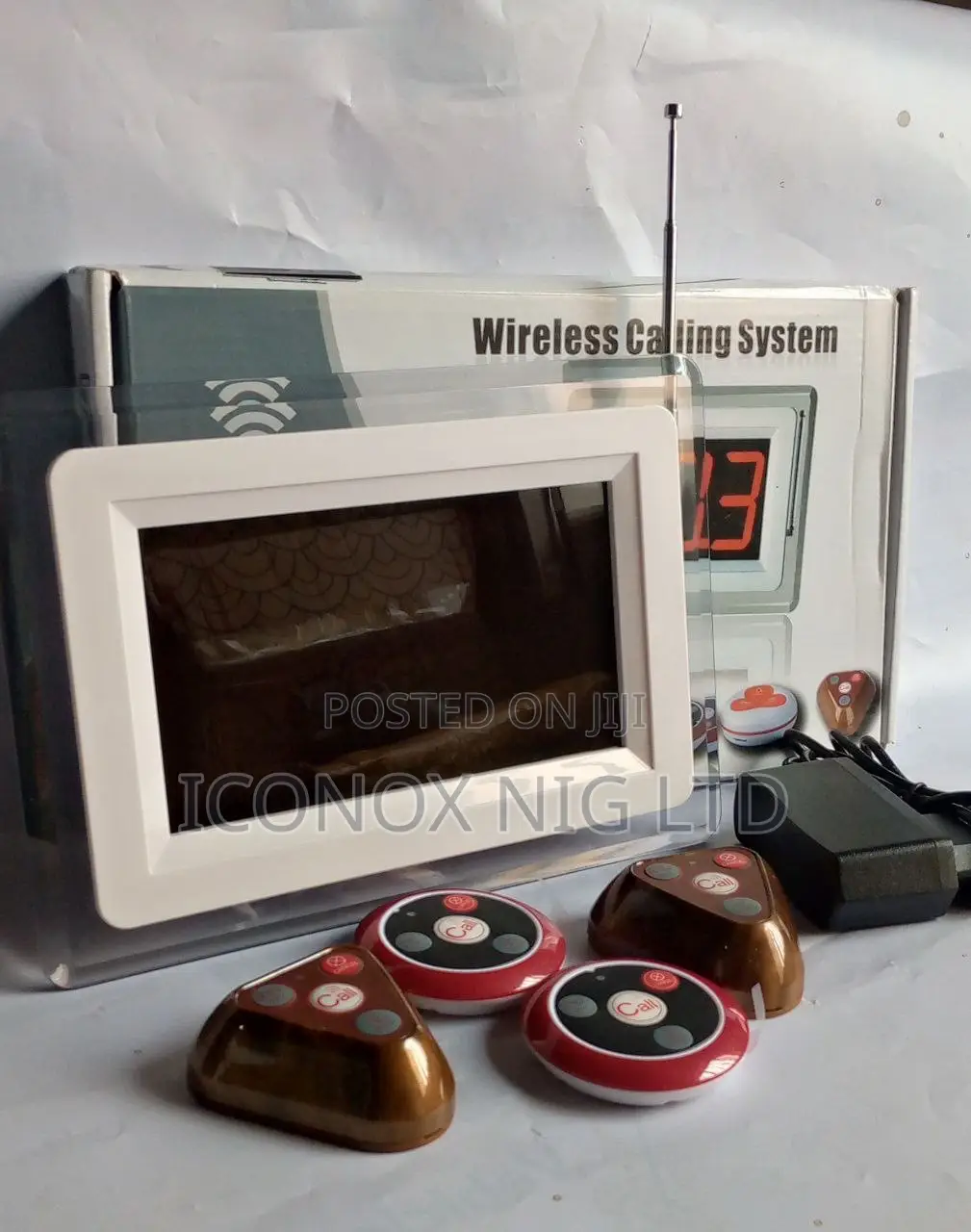 Hospital/Restaurant Wireless Calling System +5 Call Buttons