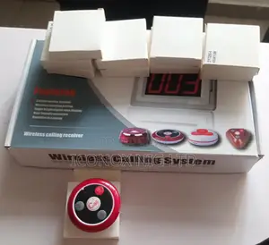 Hospital/Restaurant Wireless Calling System +5 Call Buttons