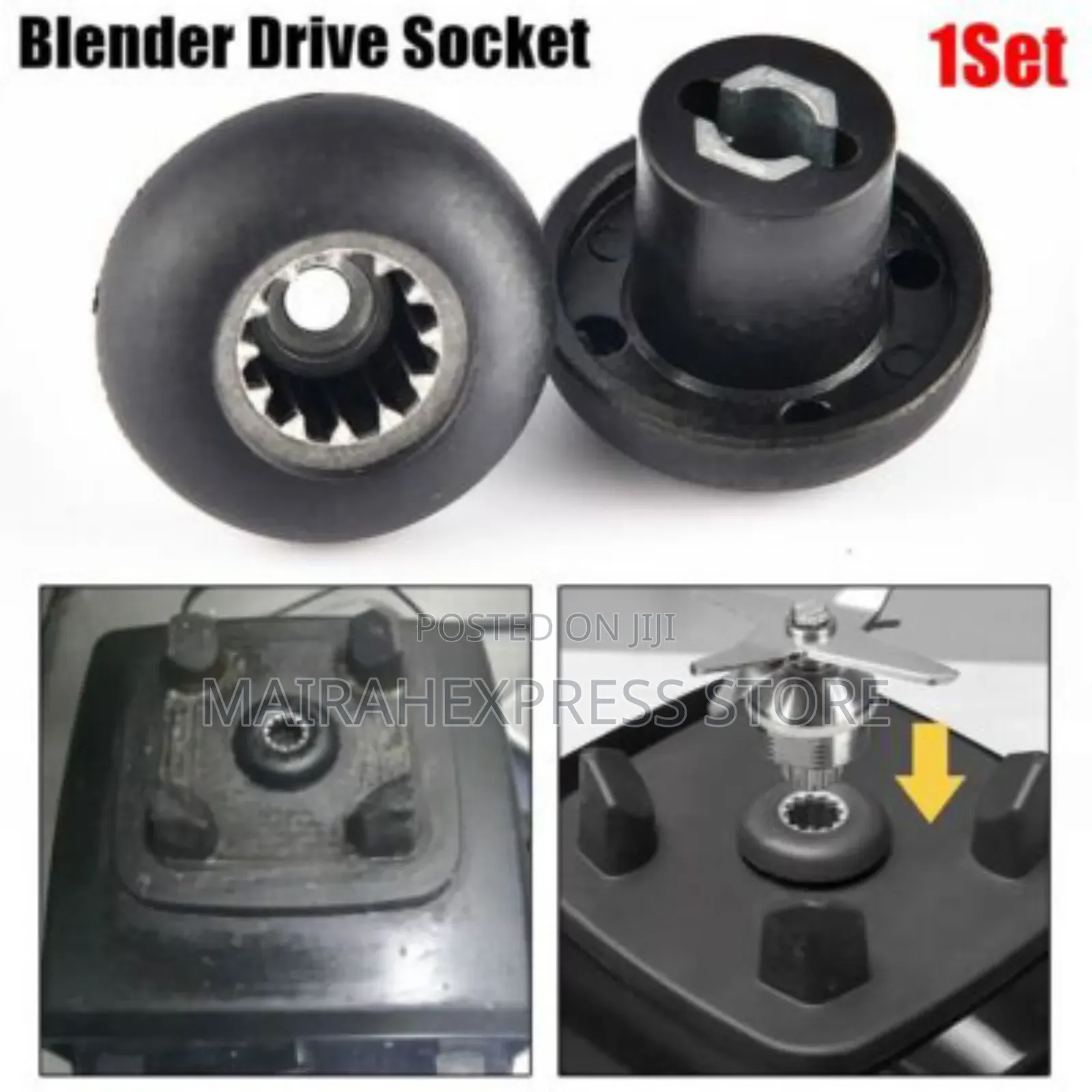 Universal Blender Drive Socket