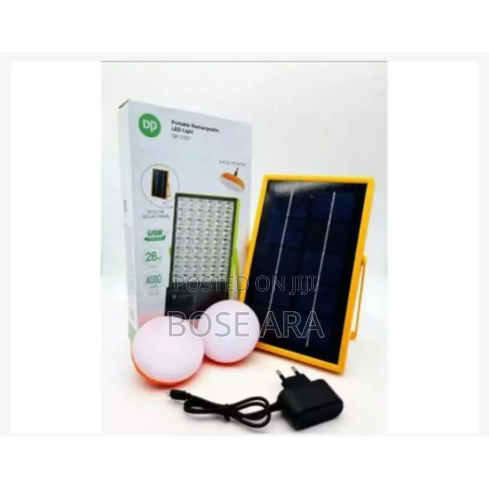Solar Lighting Kit With Phone Charging and Inbuilt Battery