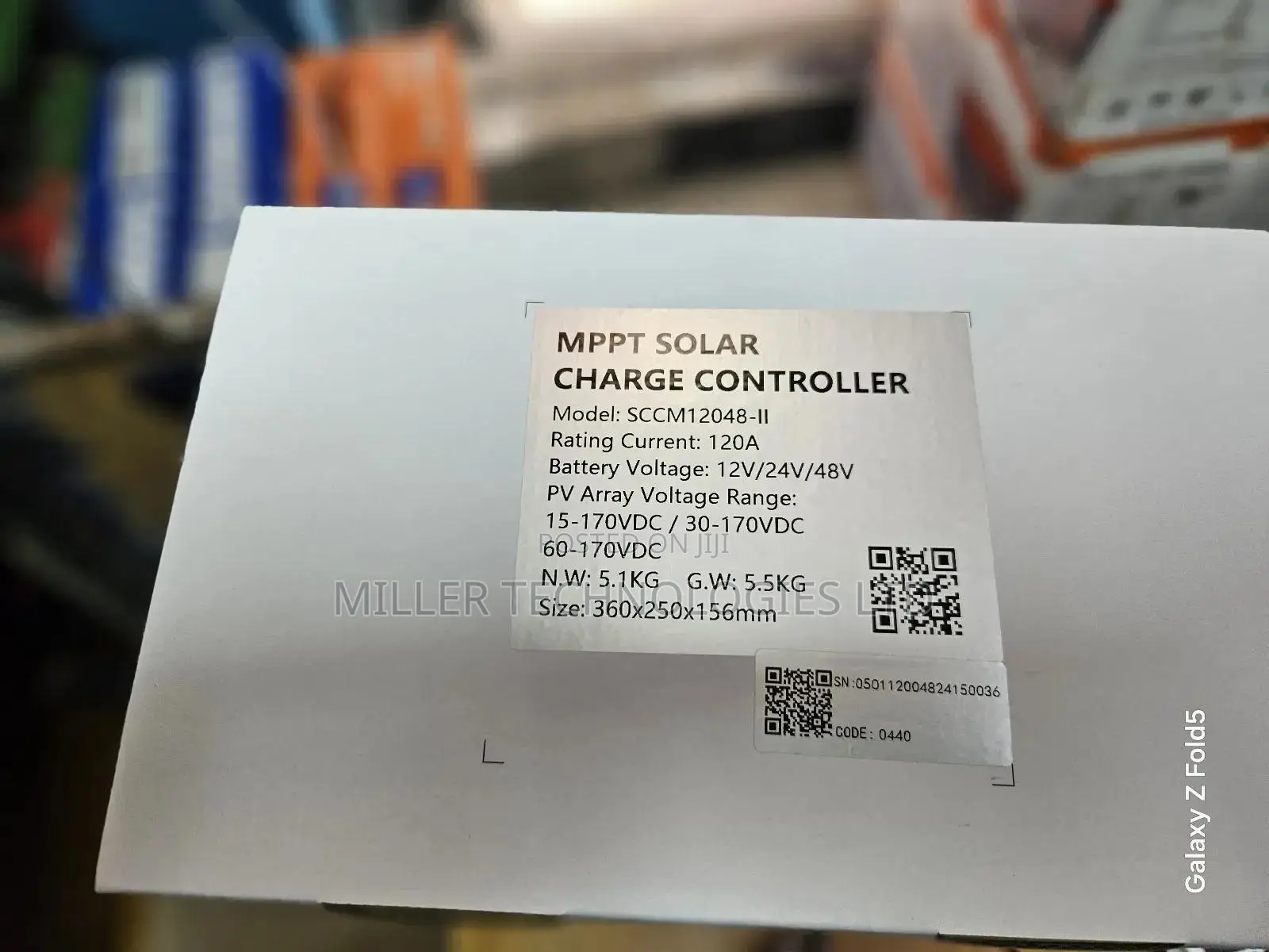 Felicity Charge Controller 120a 12v 24v 48v