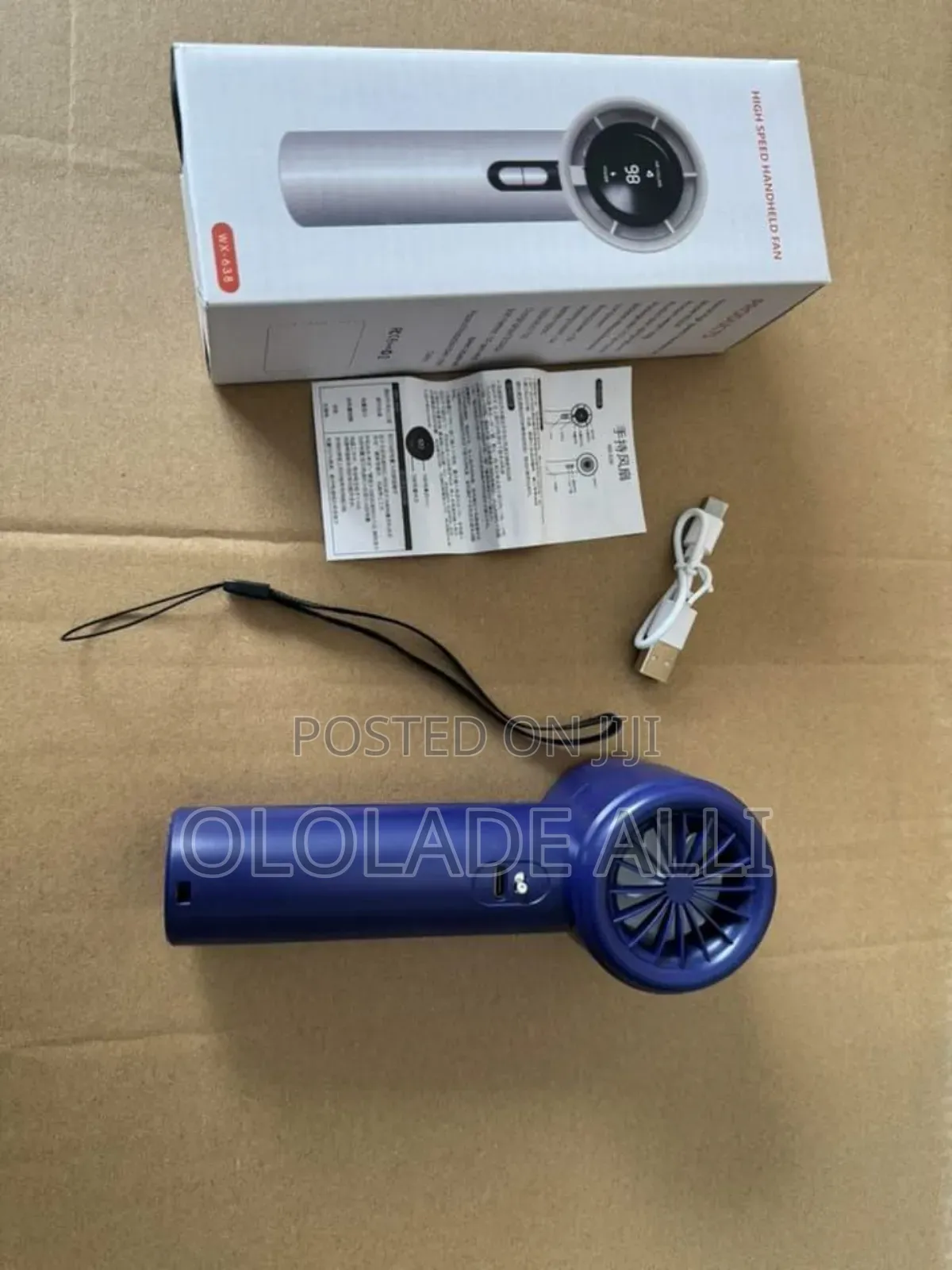 High Speed Handheld Fan