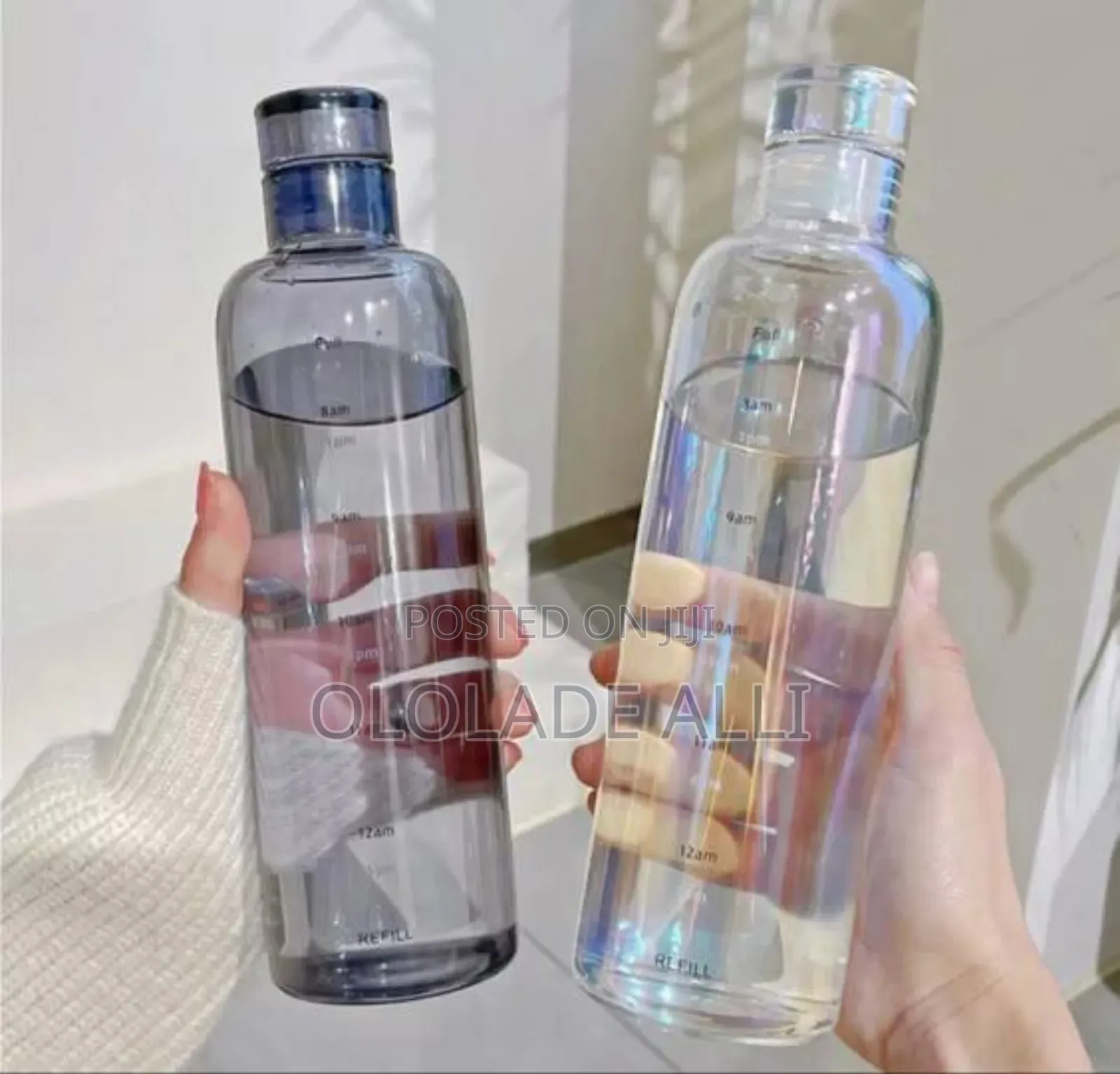 Clear Water Bottle