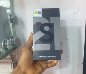 New Samsung Galaxy S21 Ultra 5G 128 GB Black