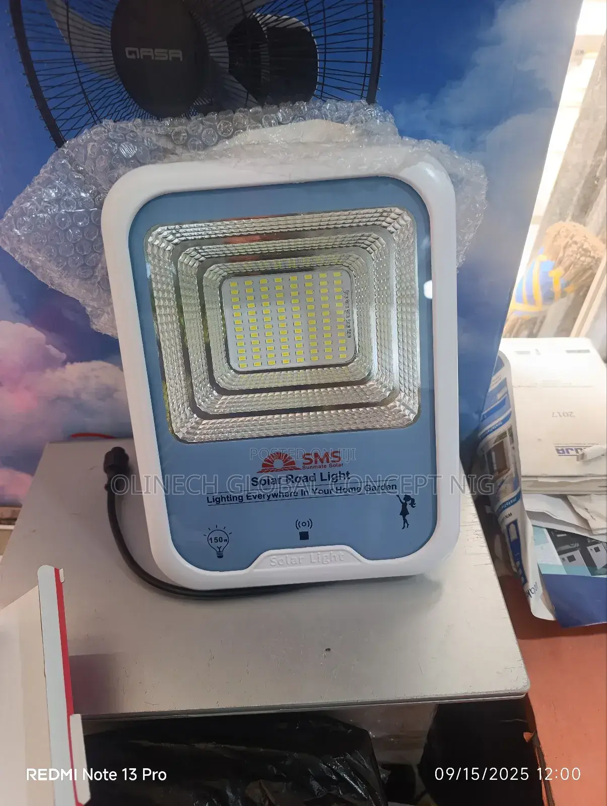 150 W Sms Solar Flood Light