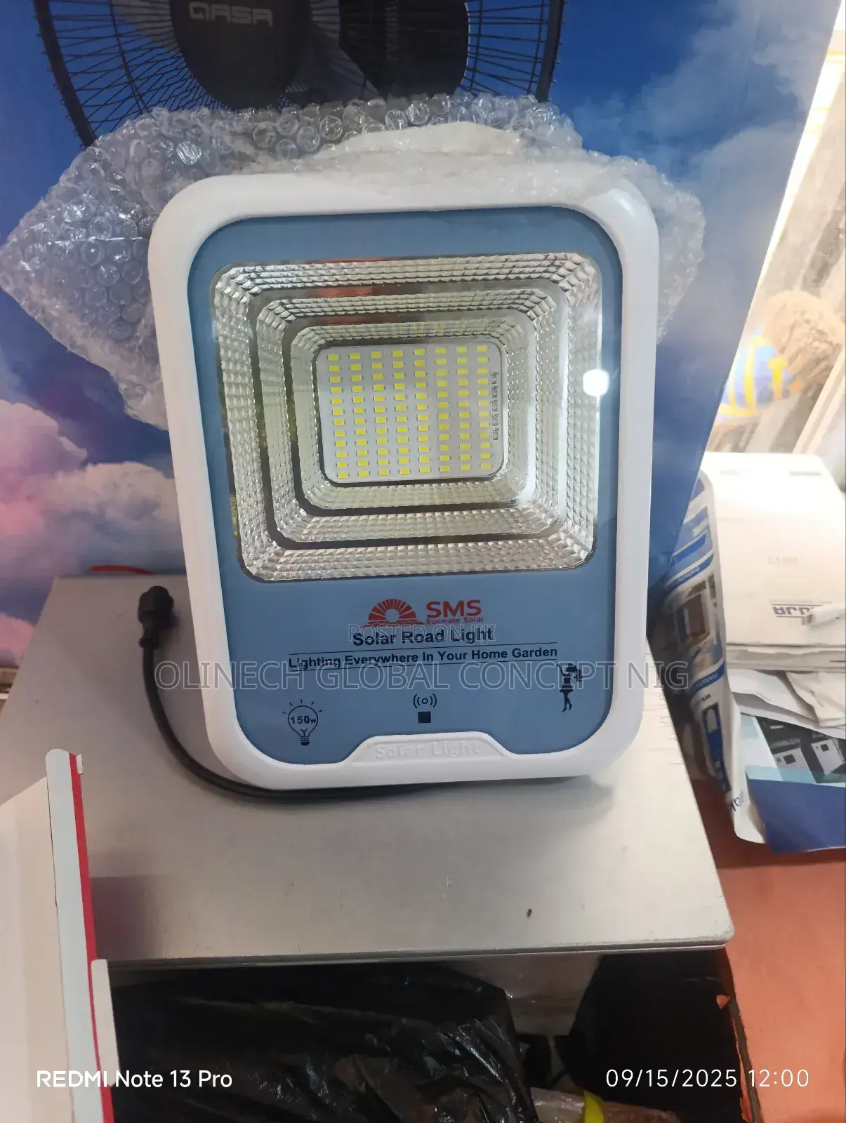 150 W Sms Solar Flood Light