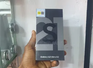 New Samsung Galaxy S21 Ultra 5G 512 GB Black