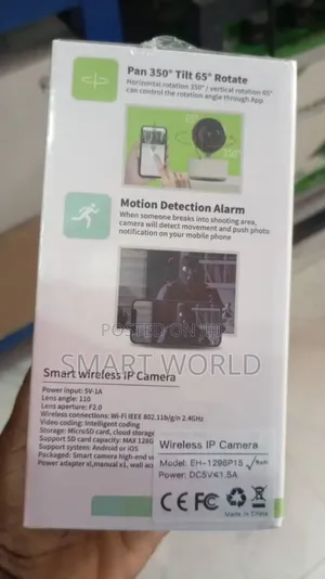 Smar Indoor . Camera, Wifi
