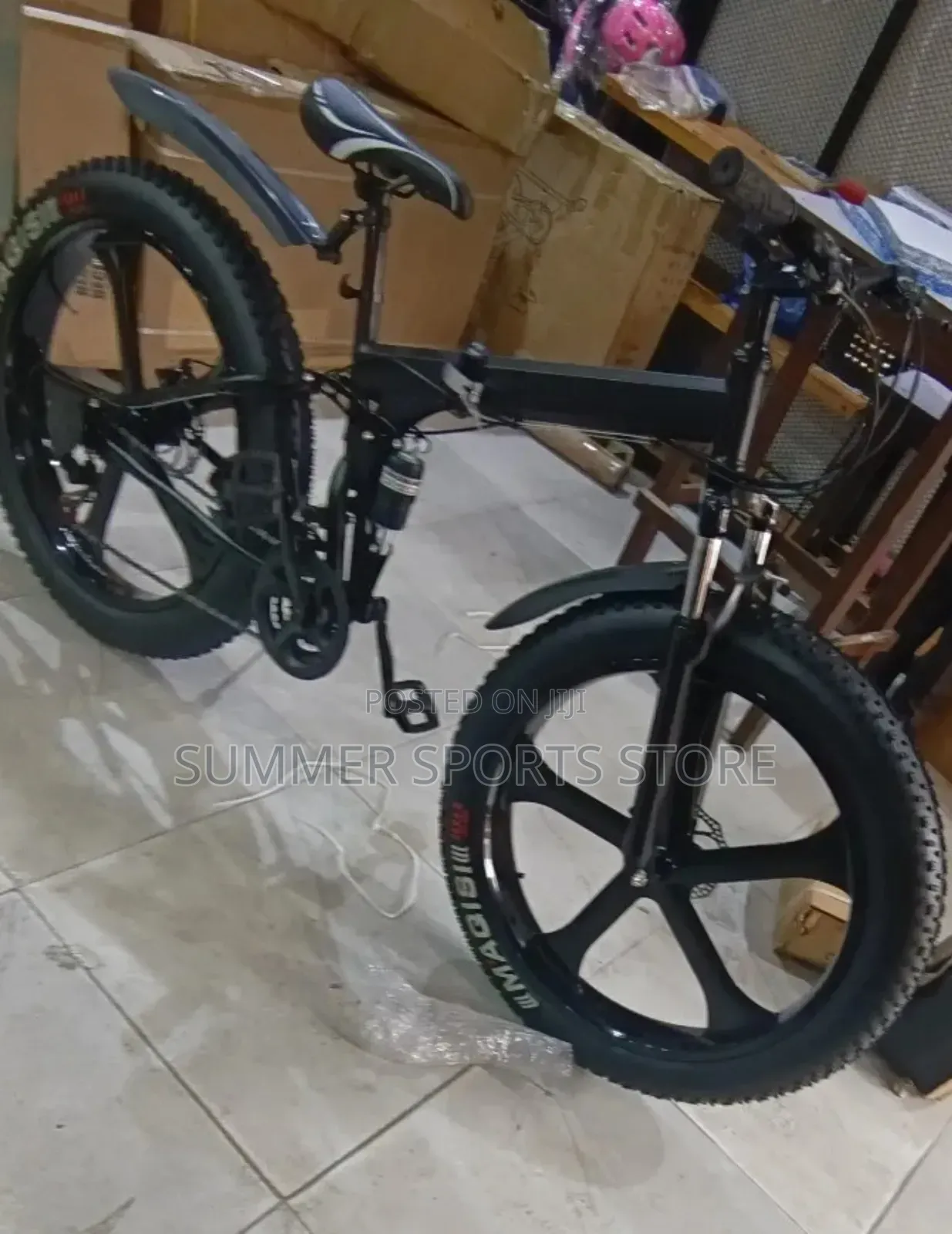 Stylish Foldable Mercedes Bicycle
