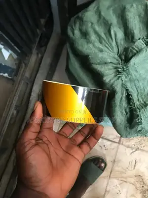 Yellow And Black Reflector Tape