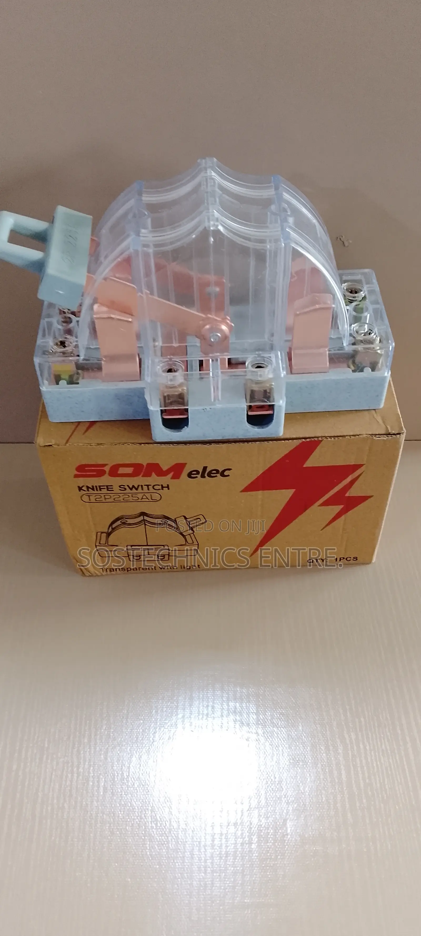 200amps Transparent Electric Power Knife Change Over Switch