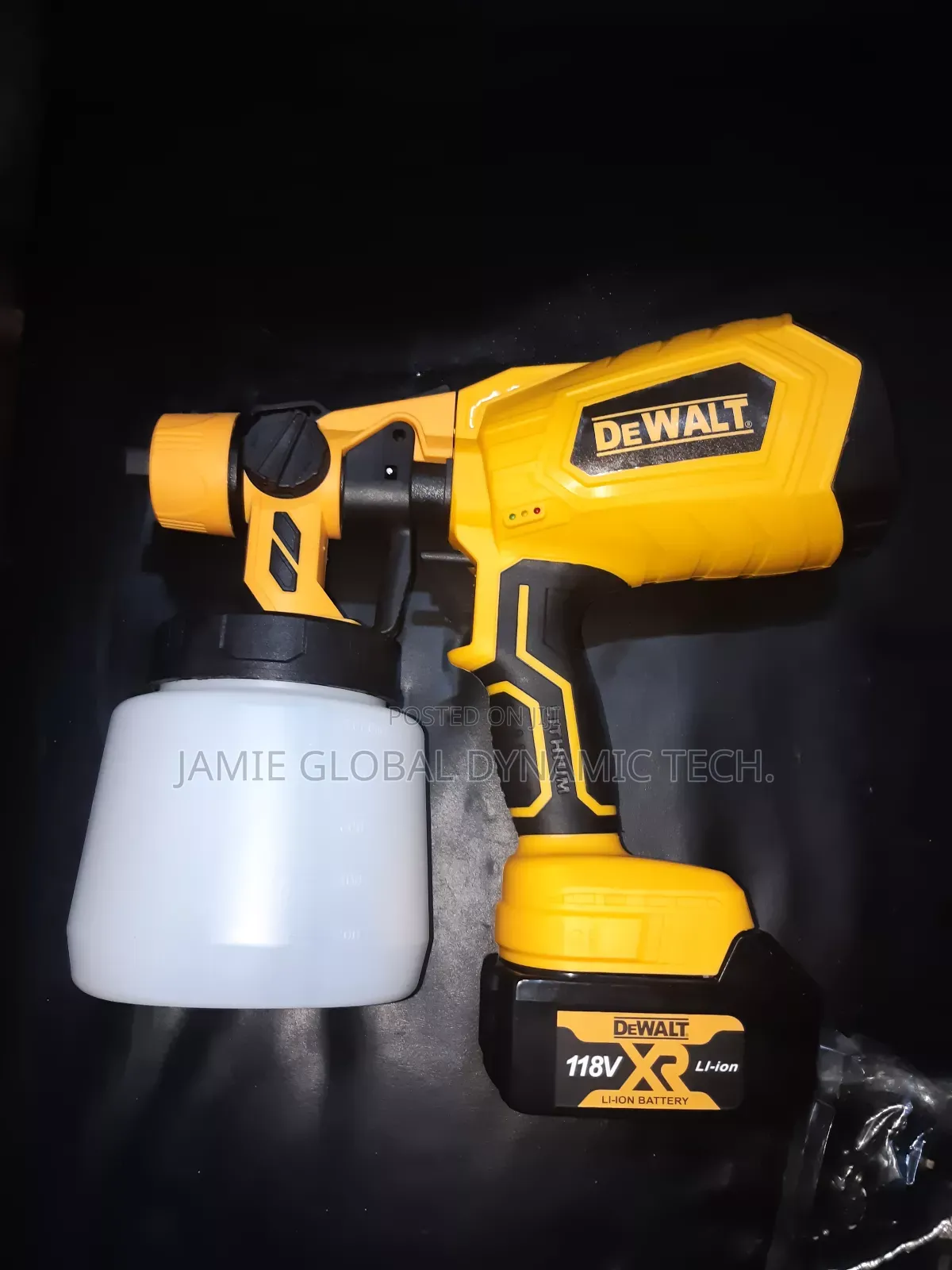 Dewalt Rechargeable Paint Sprayer Machine 188v