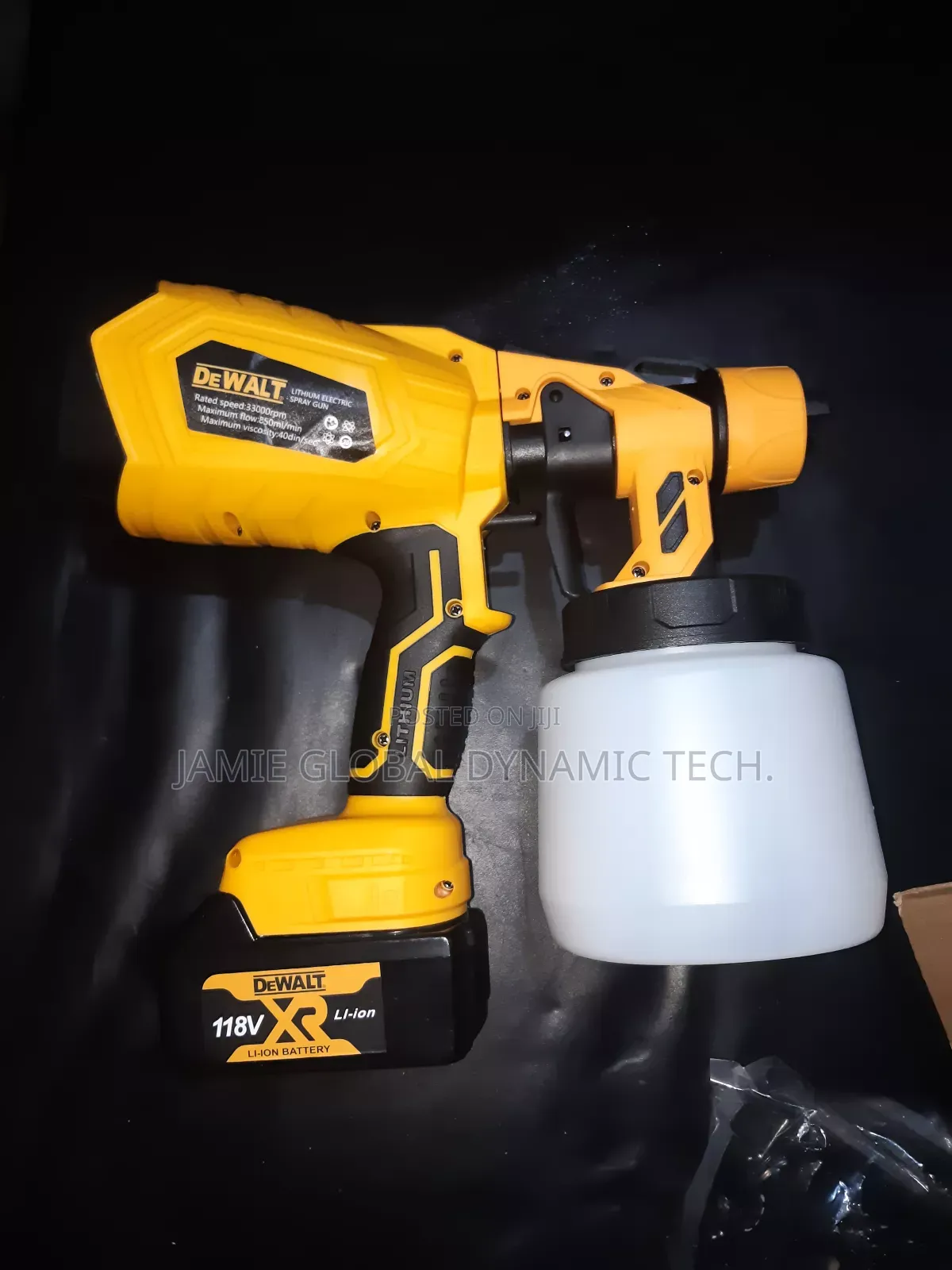 Dewalt Rechargeable Paint Sprayer Machine 188v