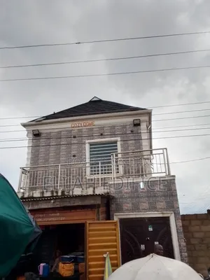 Pop Facing Road Upstairs Shop With Toilet Kitchen at Isawo,Agric Ikorodu