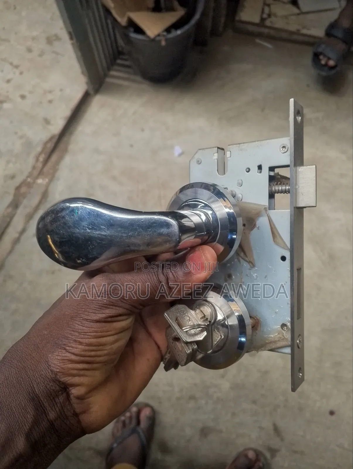 Separate Handle Stainless Complete