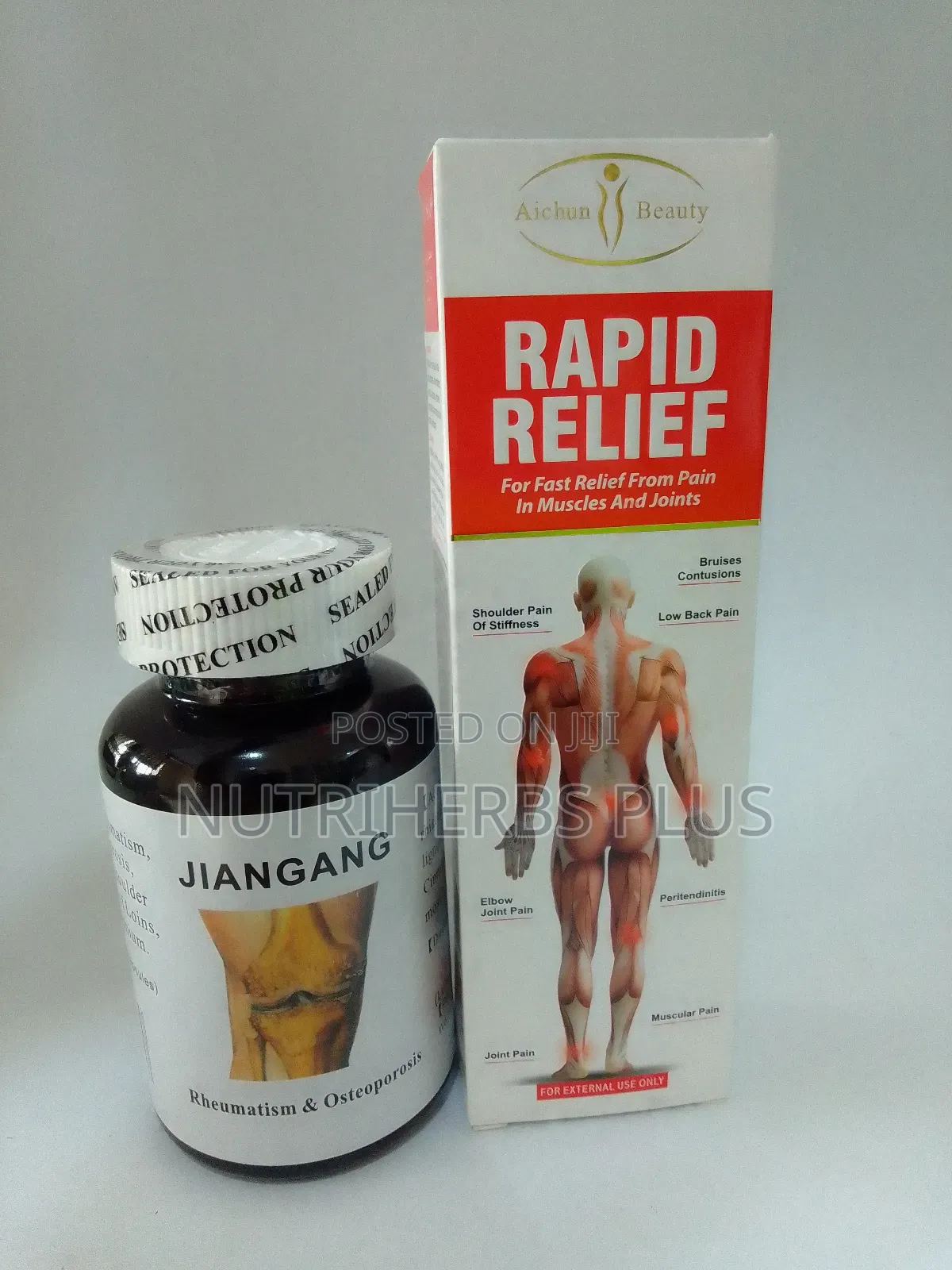 Jiangang Capsules+ Rapid Relief Ointment: Arthritis Final Solution