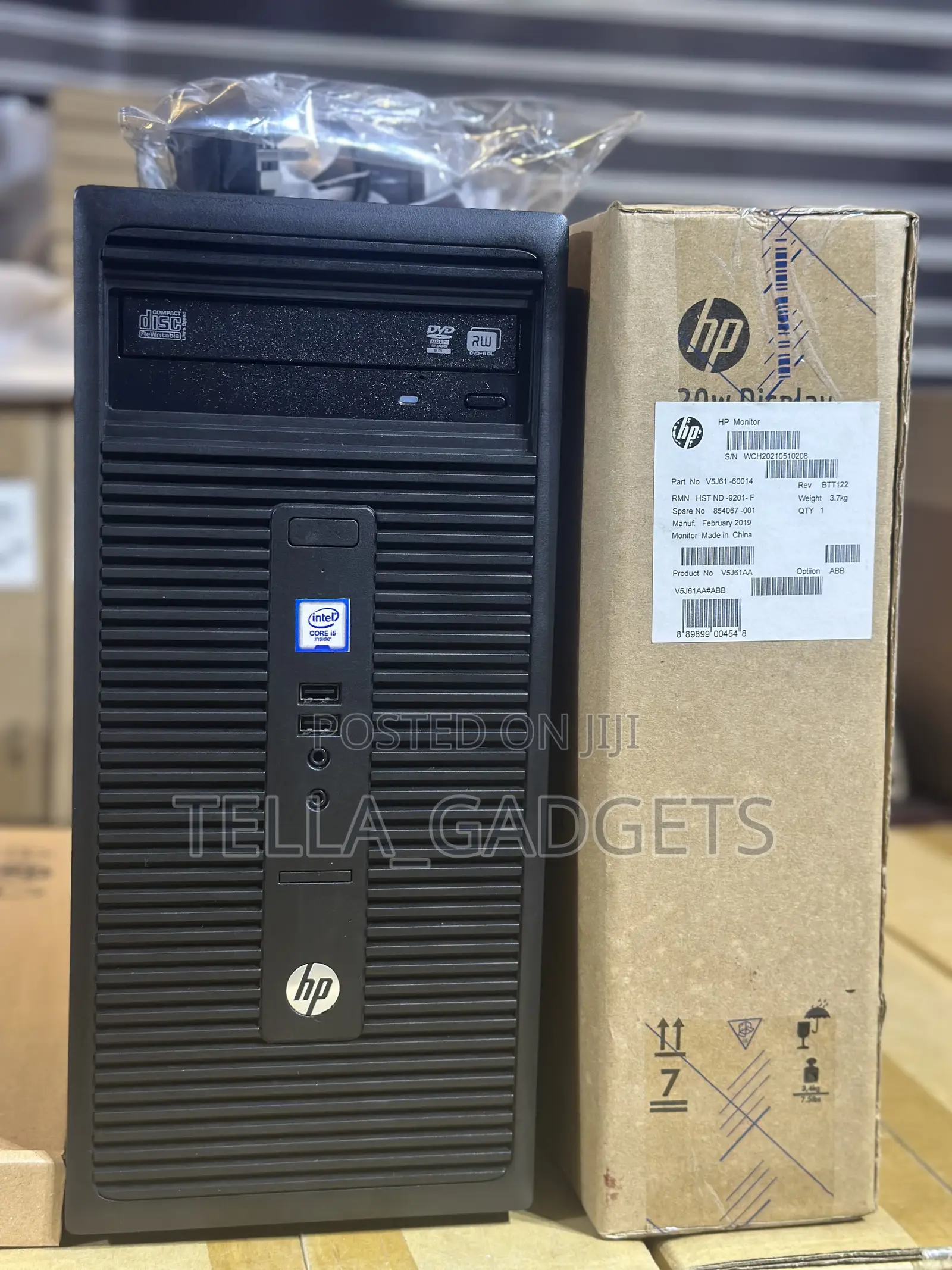 New Desktop Computer HP ProDesk 400 8GB Intel Core I5 HDD 1T