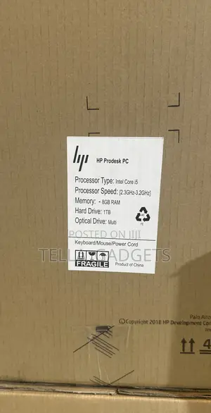 New Desktop Computer HP ProDesk 400 8GB Intel Core I5 HDD 1T