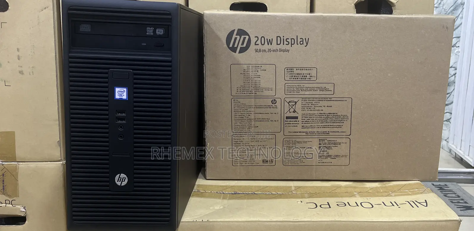 New Desktop Computer HP ProDesk 400 8GB Intel Core I5 HDD 1T