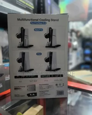 Multifunctional Cooling Stand For Playstation 5 (P-5/New P-5)