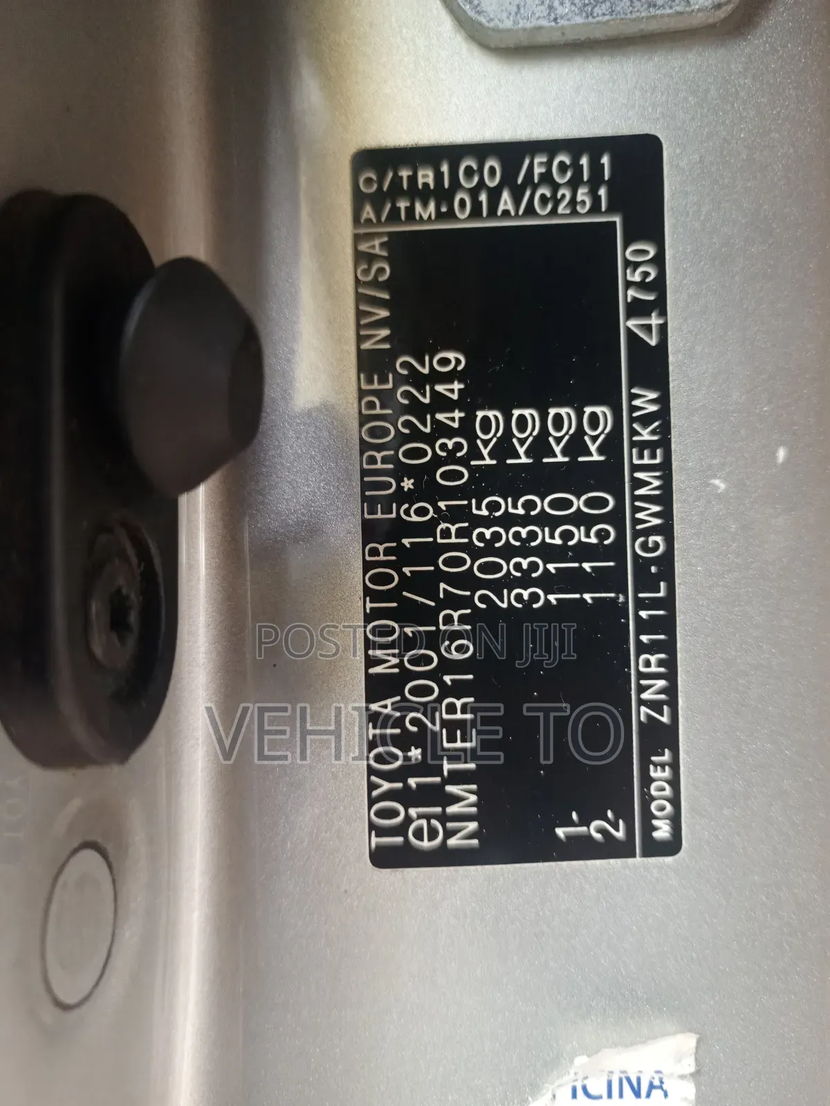 Toyota Corolla 2005 Silver