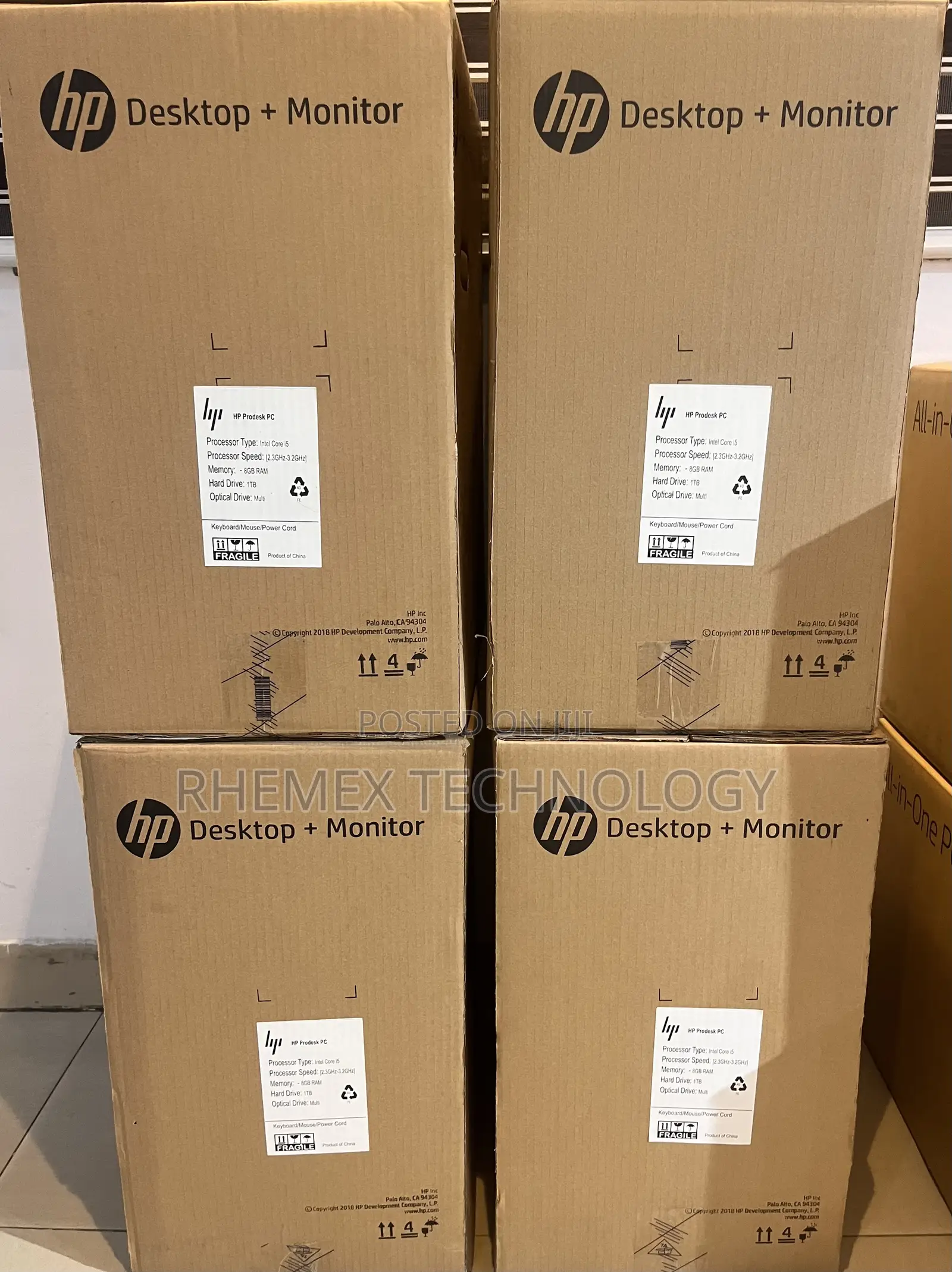 New Desktop Computer HP ProDesk 400 8GB Intel Core I5 HDD 1T