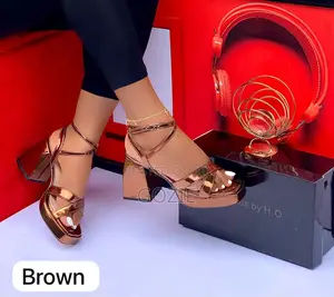 Platform Block Heel Sandals