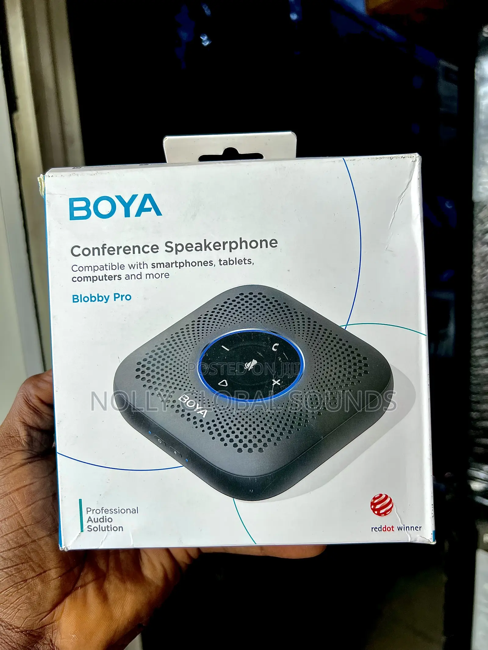 Boya Blobby Pro Bluetooth Conference Speakerphone, 360° Voice Pickup