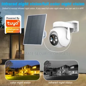 Wifi Tuya Smart Solar Powered Waterproof PTZ Speed Dome Camera