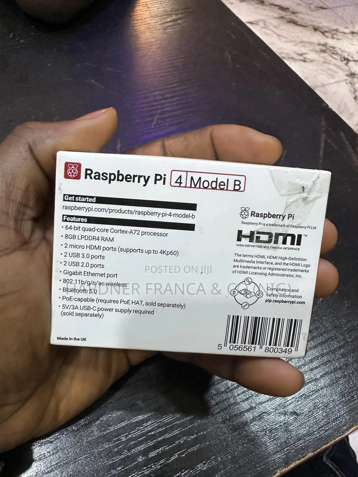 Raspberry Pi 4 (8gb Ram)