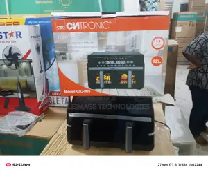Cook Big With Cic 12l Air Fryer