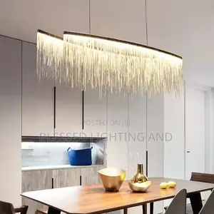 Size L1000mm Contemporary Chain Chandelier Light for Dinning, Kitchen