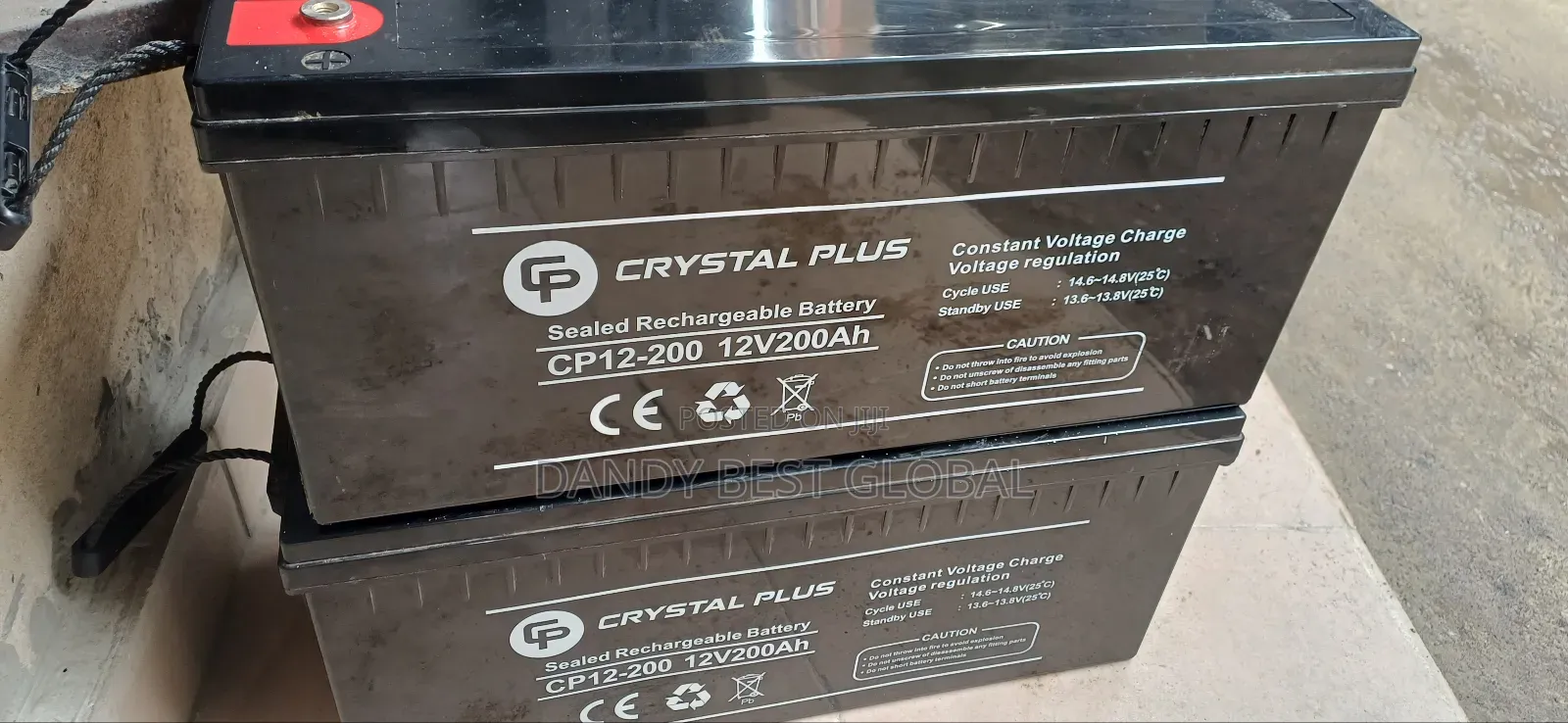 Crystal Plus Gel Battery 12v 200ah