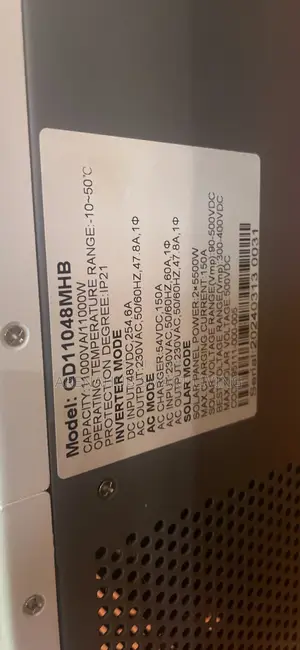 11kva Hybrid Inverter With 2 Mppt Controller