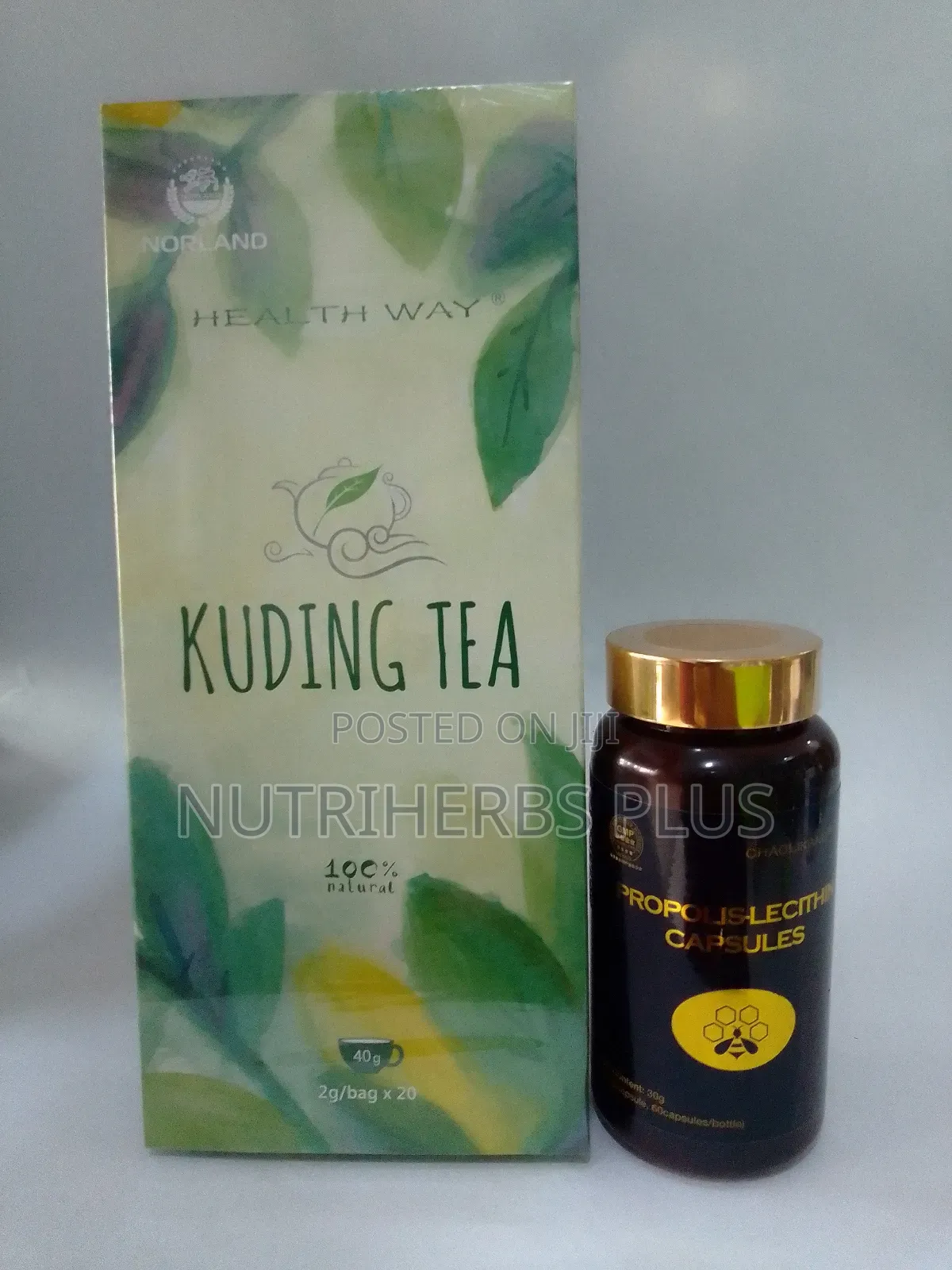 Norland Propolis Lecithin+ Norland Kuding Tea:For General Wellness
